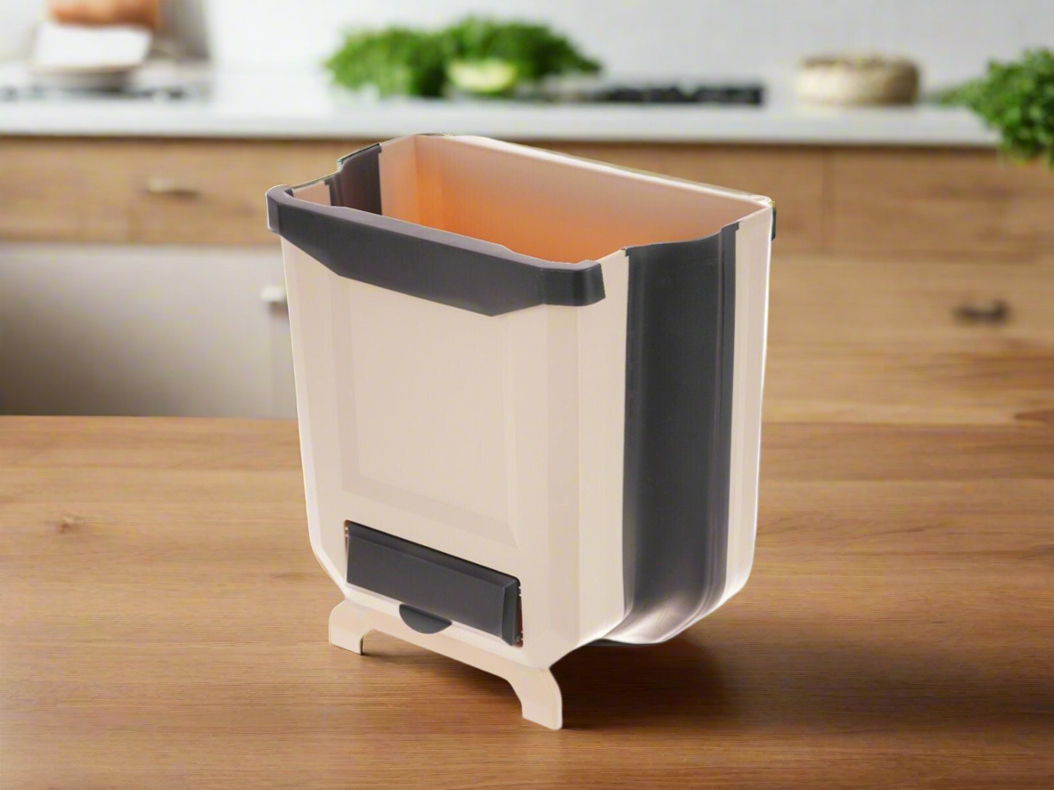 Hanging Trash Can for Kitchen Cabinet Door