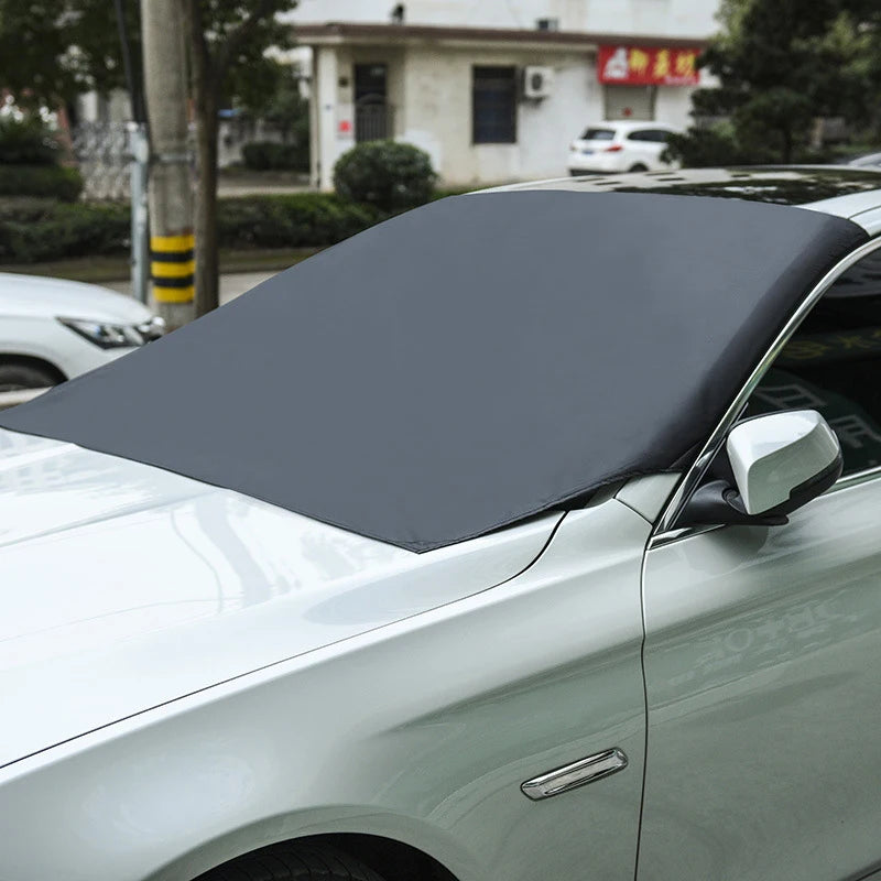 Waterproof Magnetic Sunshade Cover Car Windshield Snow Sun Shade Car Front Windscreen Covers Anti-Frost Winter Wind Protector