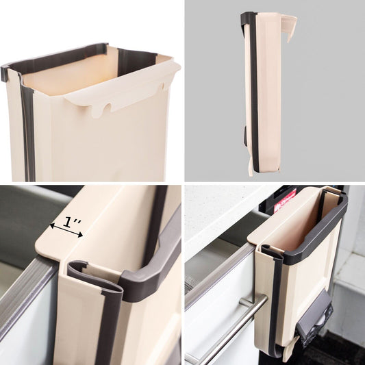 Hanging Trash Can for Kitchen Cabinet Door